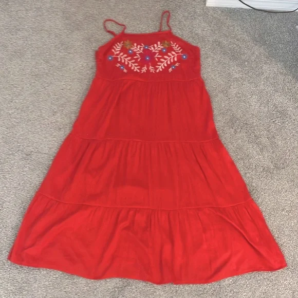 SHEIN | Dresses | Shein Med Floral Embroidery Ruffle Hem Cami Dress | Poshmark SHEIN | Dresses | Shein Med Floral Embroidery Ruffle Hem Cami Dress | Poshmark